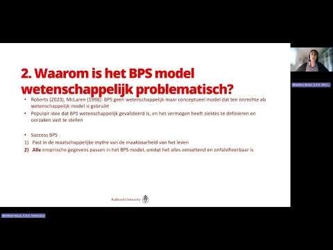 Lezing Prof Dr  Vivienne Matthies  Boon over bps