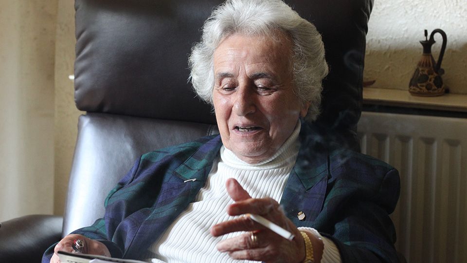 Anita Lasker-Wallfisch photographed by Norbert Meyn