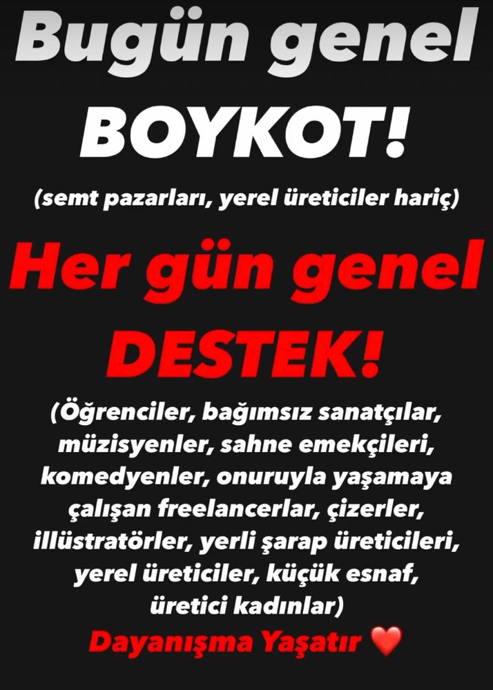 mualif esnafı mağdur bırakma!