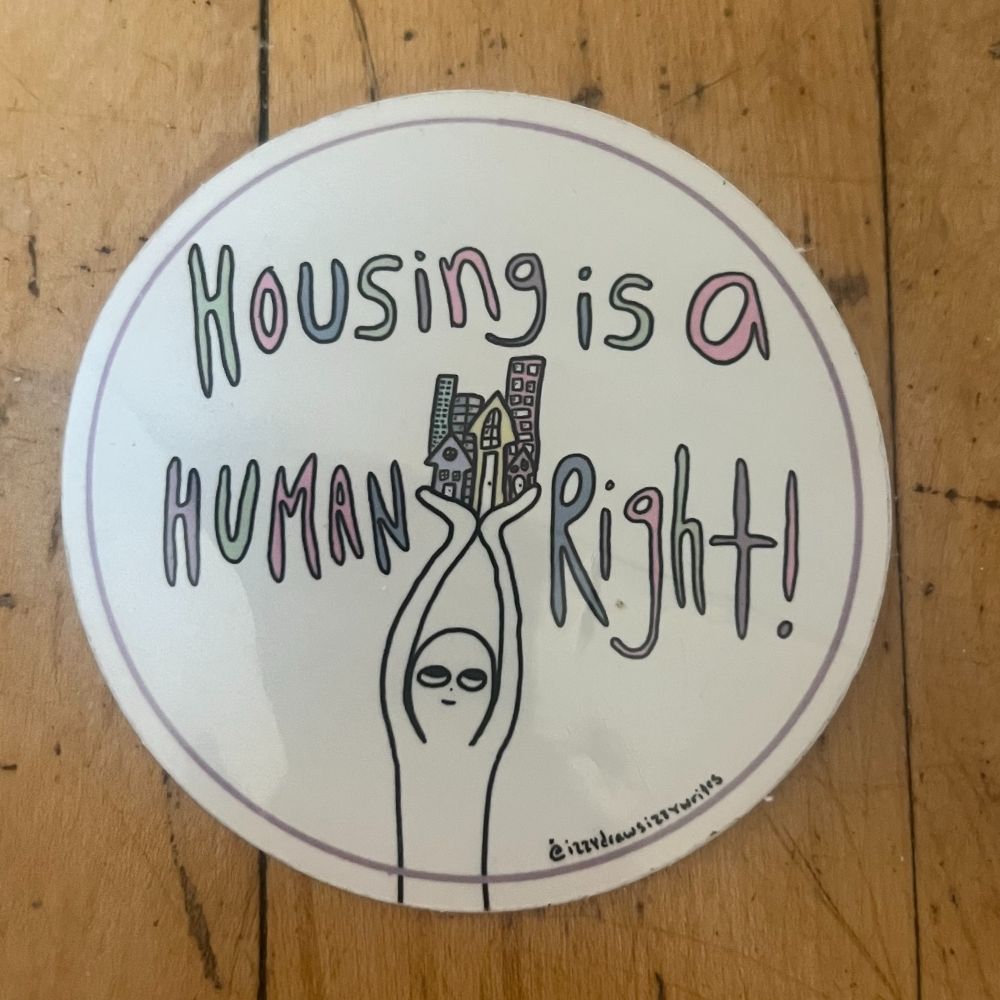 "housing is a human right"