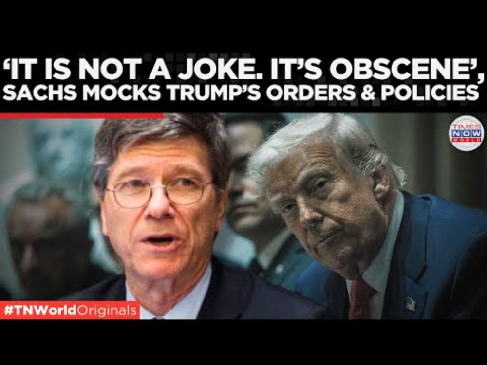 'We’re Governed by Lobbyists, Not Lawmakers', Sachs Slams Trump's Pay-to-Play Politics