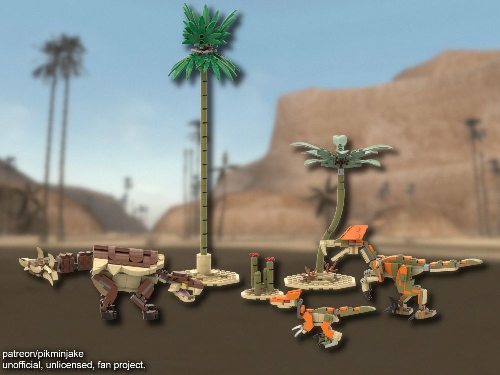 LEGO Monster Hunter Old Desert Build Instructions