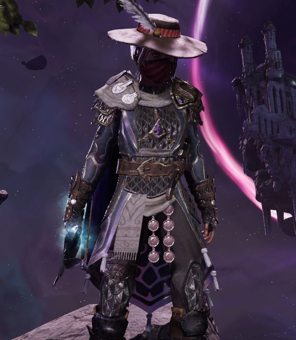 A Marksman in Last Epoch standing with her bow in hand.