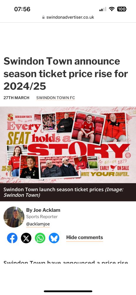 The Adver ‘newspaper’ putting the wrong year on a headline. 