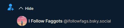 @ifollowfags.bsky.social has followed me!