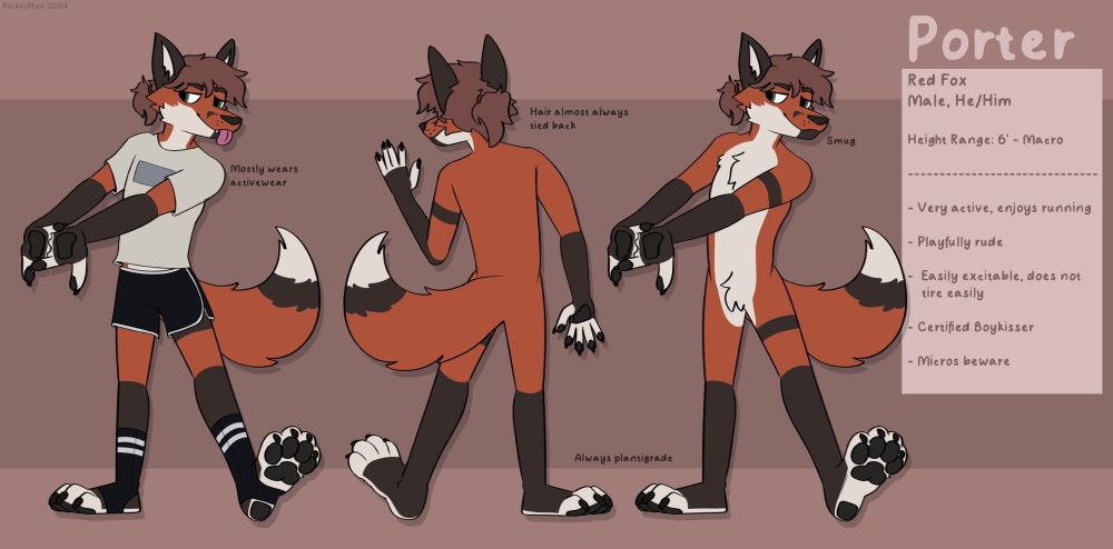 Porter's ref sheet