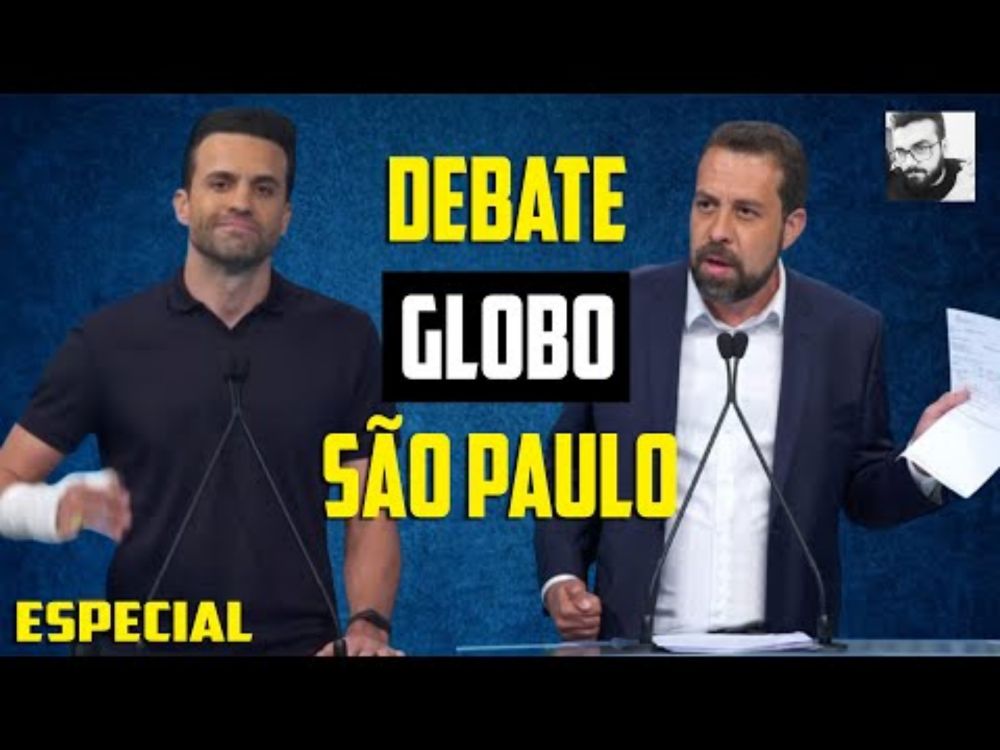 DEBATE DE SÃO PAULO NA GLOBO