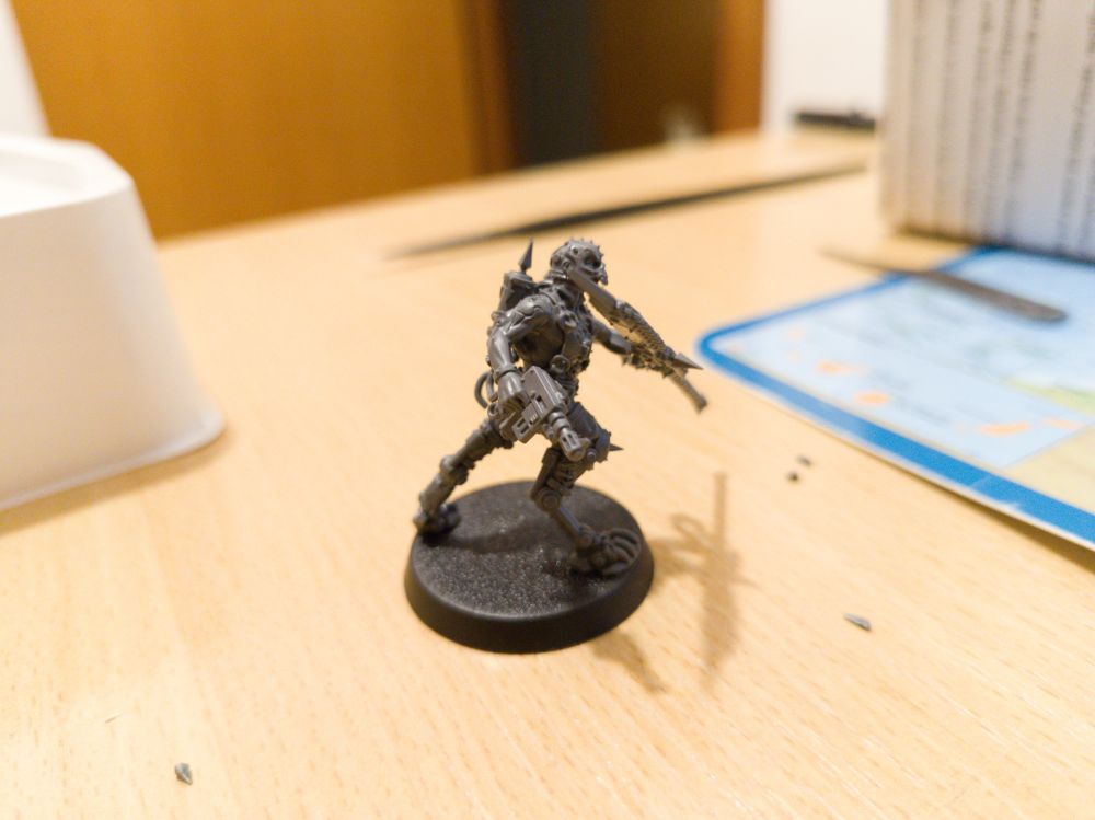 Pre-paint phase (side)