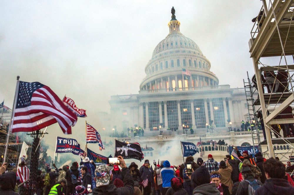 ABC News photo of Jan 6 mob storming the US Capitol.