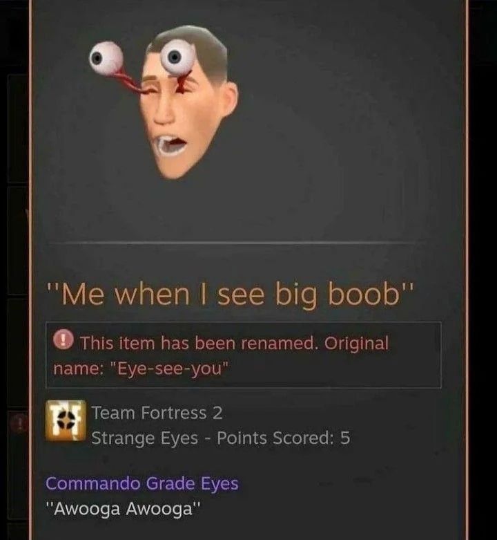 Me when I see big boob