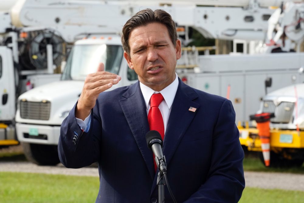 DeSantis again skips meeting with Biden after hurricane hits state