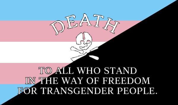 Bandera trans makhnovista