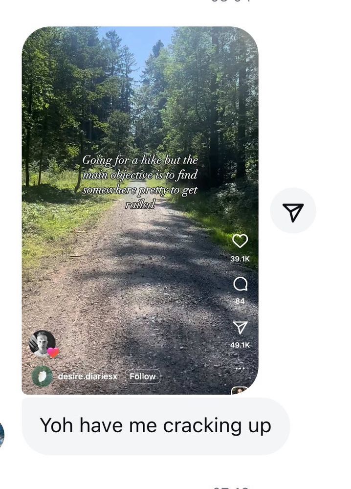 Daniel being shamed in an Instagram post 

