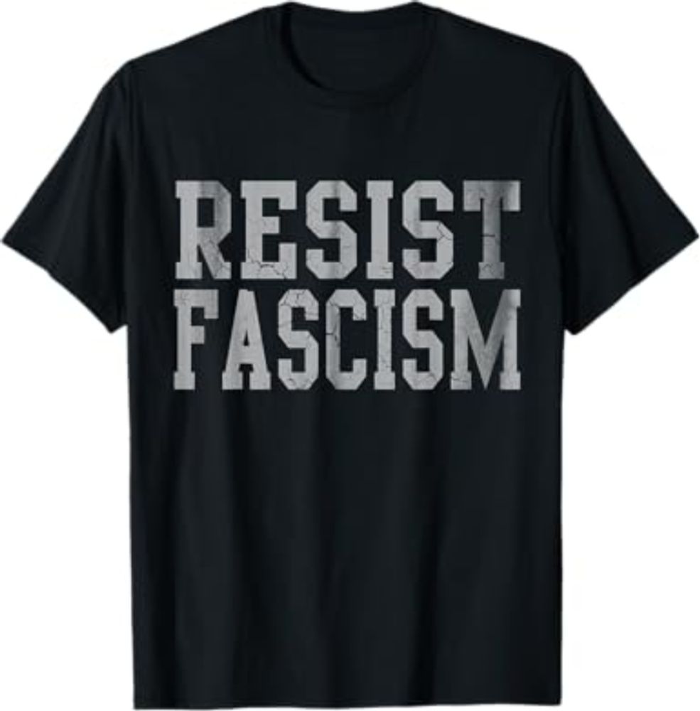 Resist Fascism Shirts for men,women and kids.Protest march anti Trump,equality for all tees.