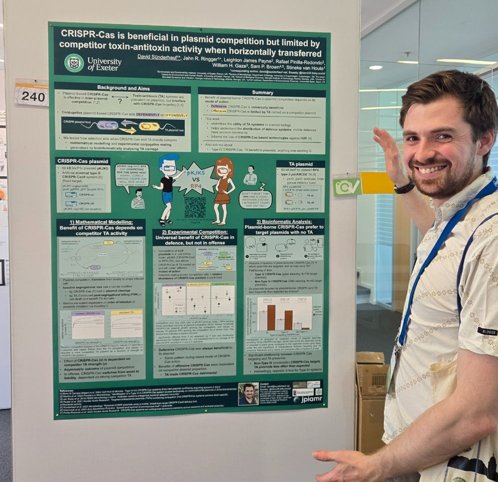 Me showing off my poster