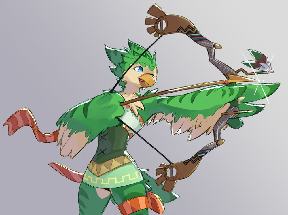 Farron doing some target practice