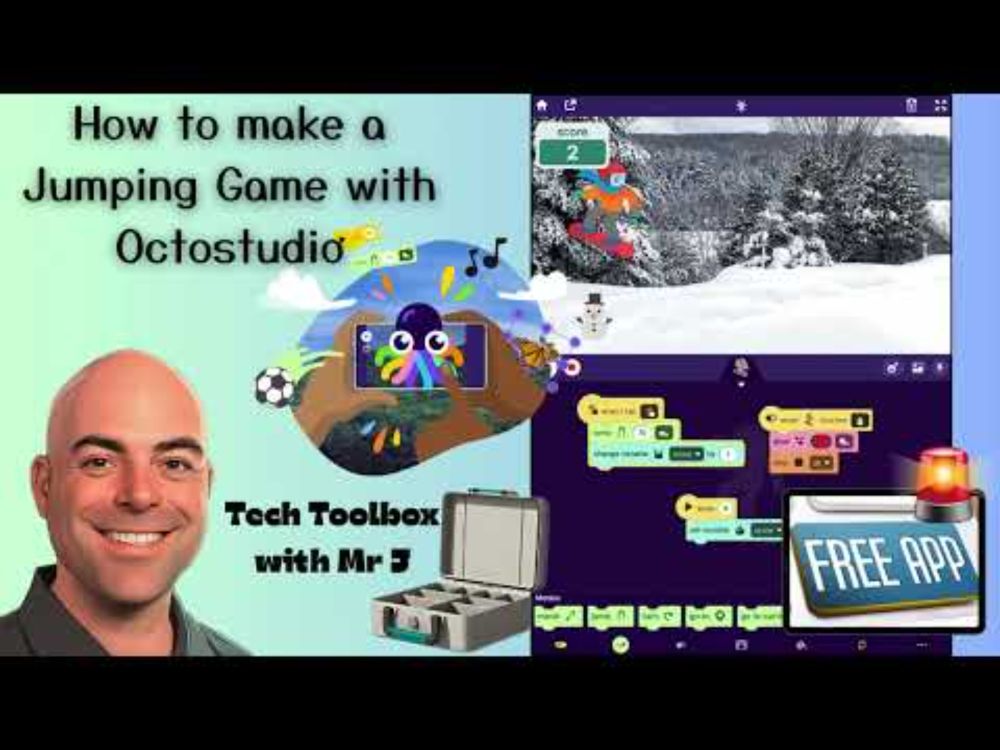 Creating a Fun Jumping Game with Octostudio | Gamification for Kids (K-3)