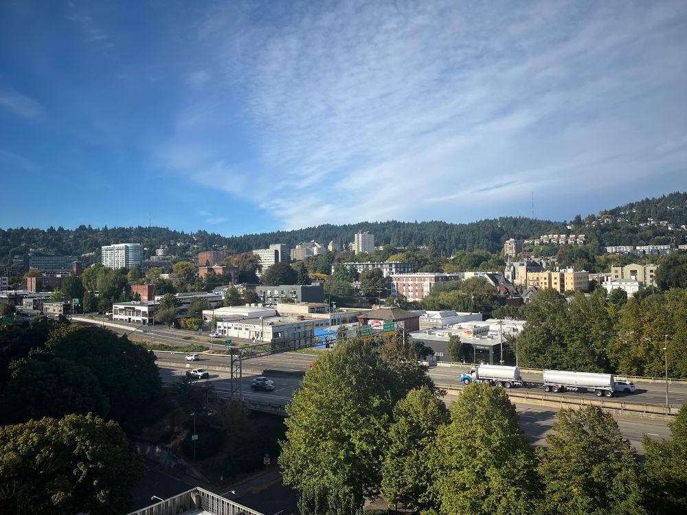 A view of Portland. 

Notice no war ravaging….