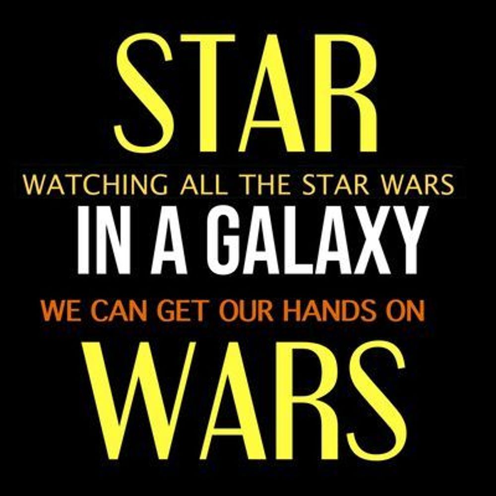 Star Wars: In a Galaxy – Watching all the Star Wars we can get our hands on. • A podcast on Spotify for Podcasters