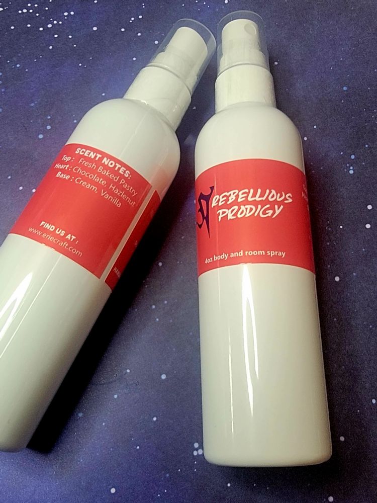 Rebellious Prodigy body/room spray