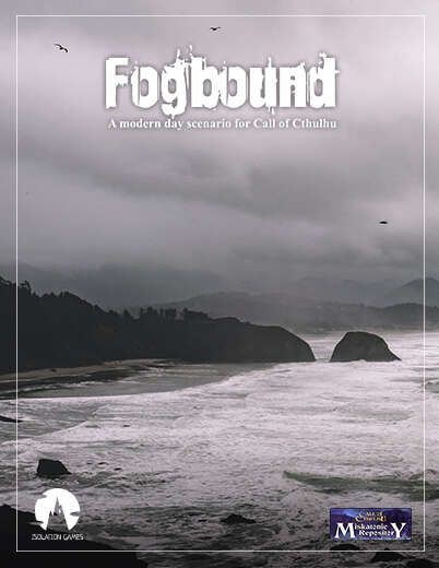 Yo ho and a bottle of rum.

The prolific Rob Leigh provided us with "Fogbound", a 34-page scenario to enjoy, and we are pleased that he did so.

It's not specified how many players it should be run for. We ran it at a three-player count, and it would easily accommodate four or five players as well. It´s perfectly suited for a single session with a clear structure and good pace.

The scenario is well written to be used as an introduction to Call of Cthulhu, although we would have wished for pre-generated Investigators to be included. If used as an introduction scenario, the Keeper should prepare such ahead of time, especially taking into account the scenario is in a Modern setting.

Taking place in the southern part of England, it is a nice change of locale compared to many of the American-based scenarios.
Investigators are engaged to help locate a missing brother and will, throughout three scenes, realise that he is lost for very good reasons.
Cursed pirate treasures are buried for a reason ;)

Handouts are easy to decipher, and the production is on the printer-friendly side.

Ordinarily priced at an even $5.00, it is currently on sale for $3.00, during DTRPGS sale, which is a bargain for a good evening of fun.

Grab it in a hurry by copy/pasting this URL:
https://tinyurl.com/fxvyz26e

#miskatonicrepository #callofcthulhu #chaosium #ttrpg