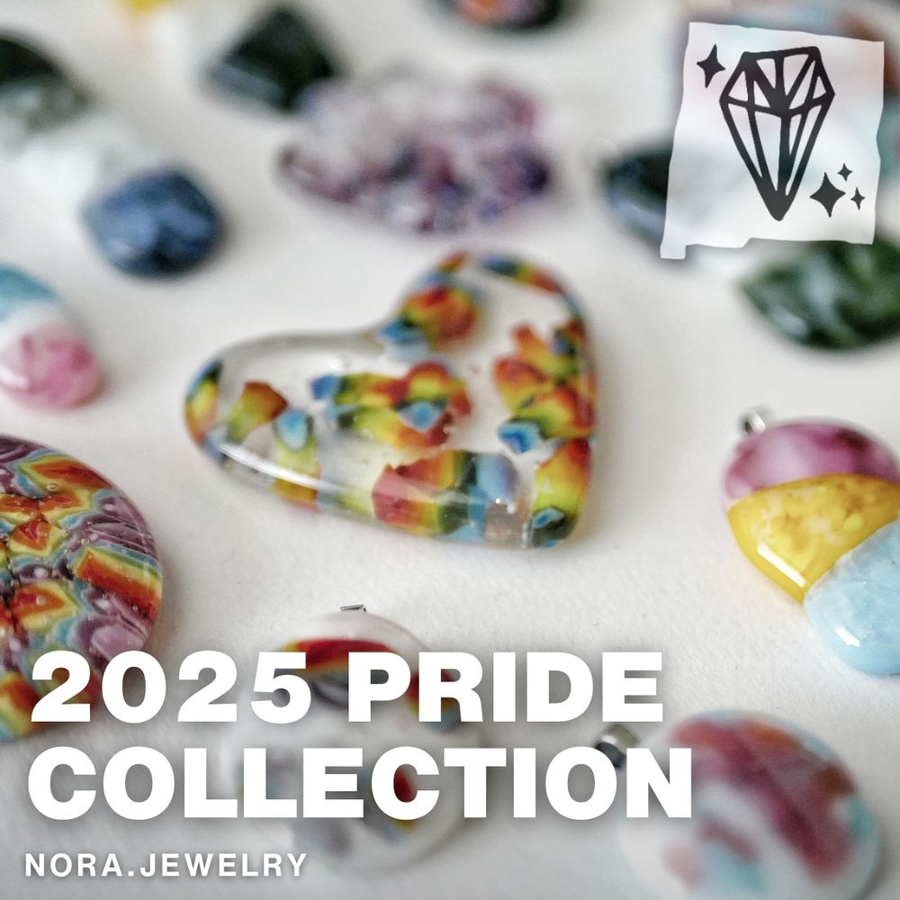 2025 pride collection
nora.jewelry
various fused glass pride pieces are pictured 