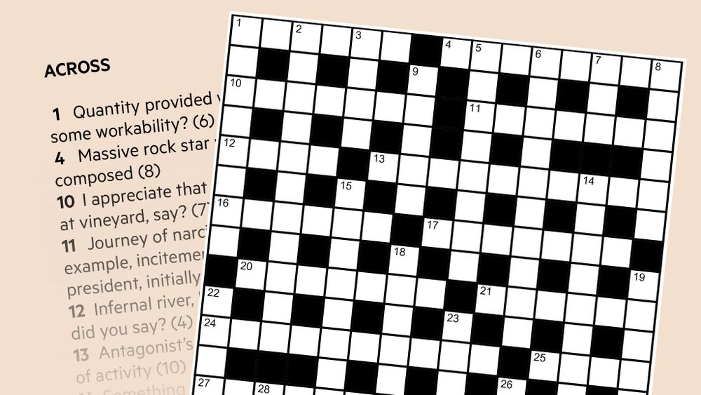 FT Crossword: Number 18,111