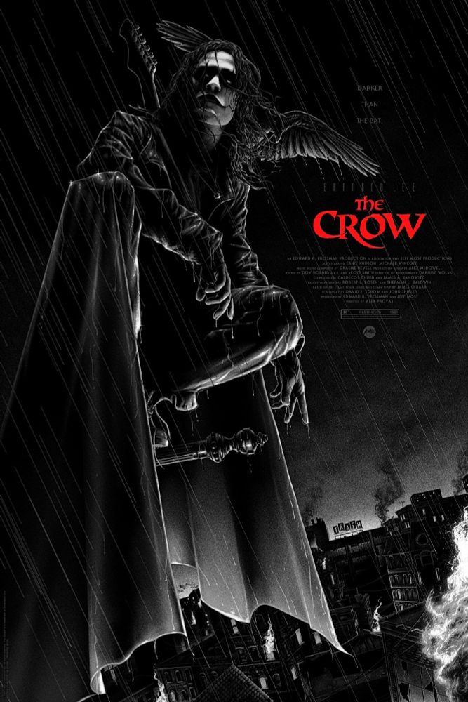 The Crow movie poster. 