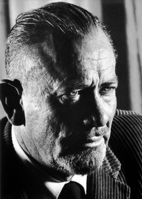 John Steinbeck in Sweden during his trip to accept the Nobel Prize for Literature in 1962
