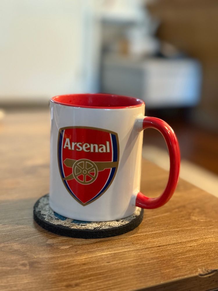 Arsenal coffee mug