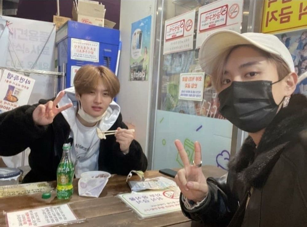 The legendary Minsung Pepero Date in 2021, which we know now (thanks to 2025 2KR) was when Jisung dressed up nicely thinking they were going somewhere fancy for a date but Minho just took them to eat the convenience store to eat his diet food