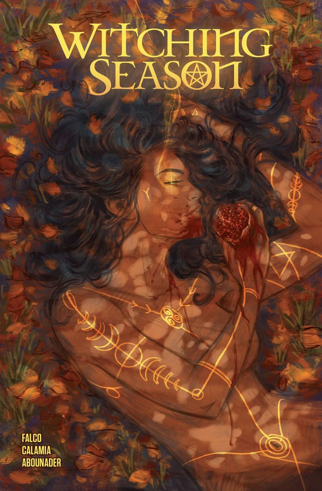 THE WITCHING SEASON cover by Skylar Patridge.