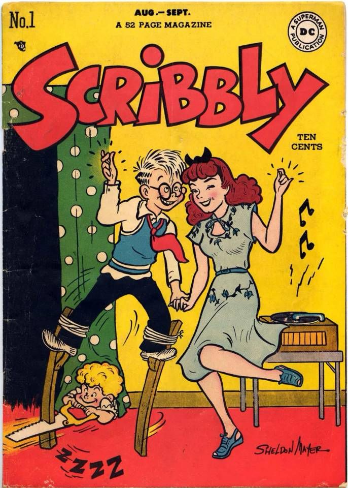 SCRIBBLY #1, by Sheldon Mayer