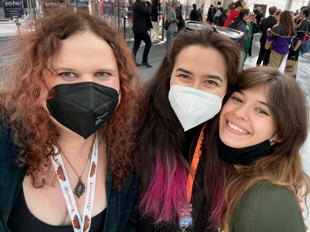 Jadzia, Andrea, and Nicole