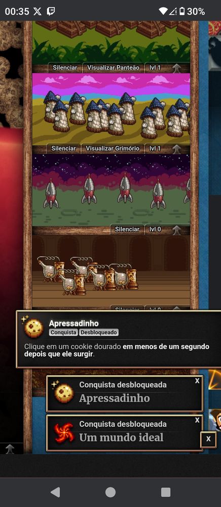 Early bird: click on a golden cookie less than a second after it appears