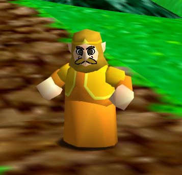 King Harkinian from the CDI Zelda games in Super Mario 64.