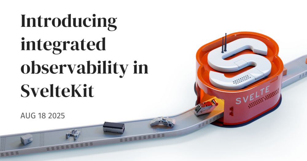 Introducing integrated observability in SvelteKit