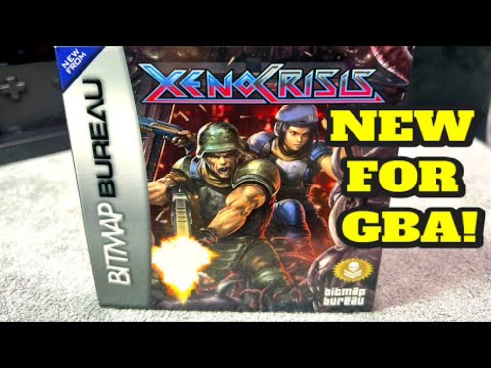 New Game for Game Boy Advance Xeno Crisis