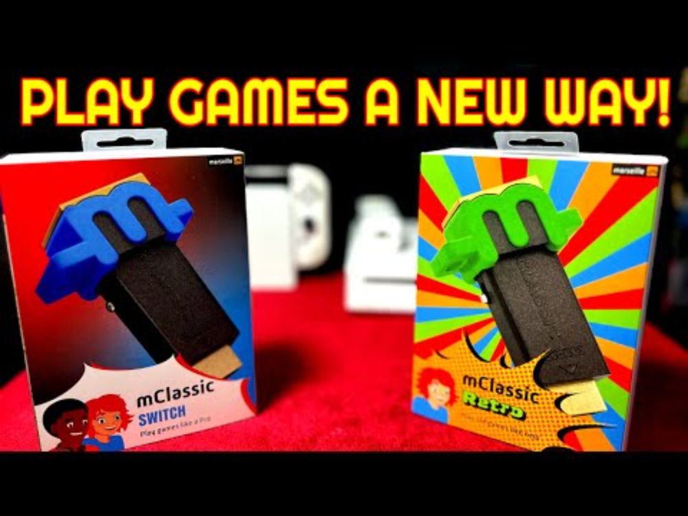 Play Video Games a New Way with mClassic Switch & Retro!