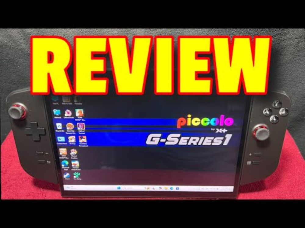New 10.5 inch Handheld G-Series 1 Review:  Is Bigger Better?
