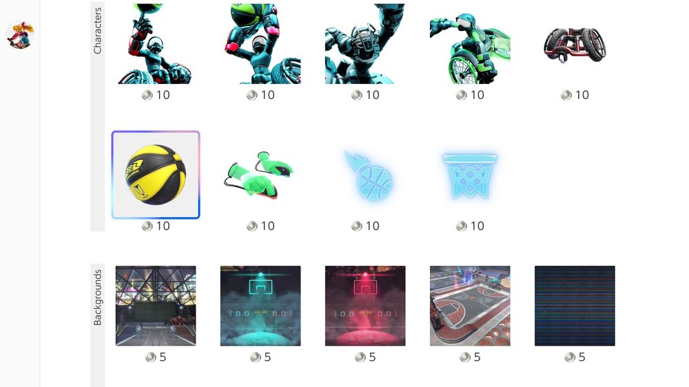 Drag x Drive NSO user icons