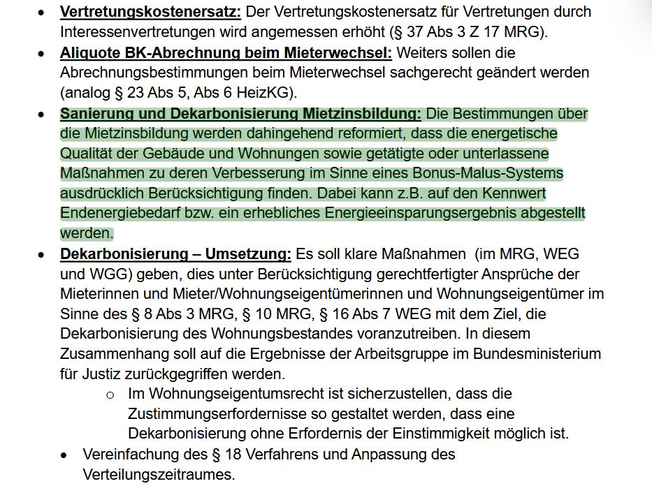 Schwarz-Rot-Pinkes Regierungsprogramm 2025-2029, Seite 63, Kapitel Leistbares Wohnen