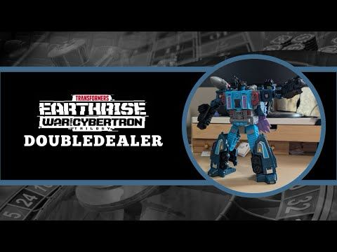 AndyGold: Transformers Review - War For Cybertron Earthrise Doubledealer - Leader Class