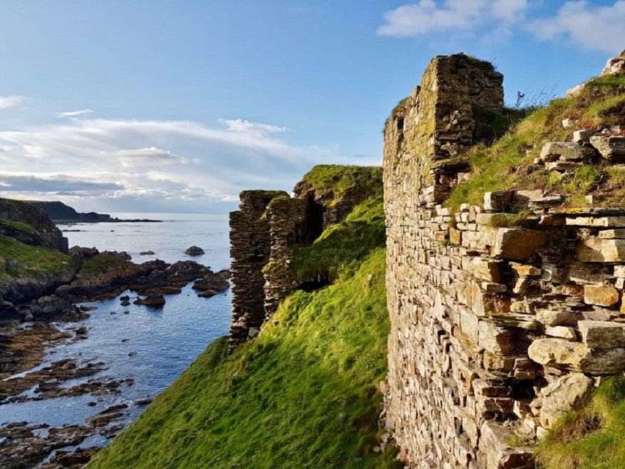 Findlater Castle, Aberdeenshire (Scotland)