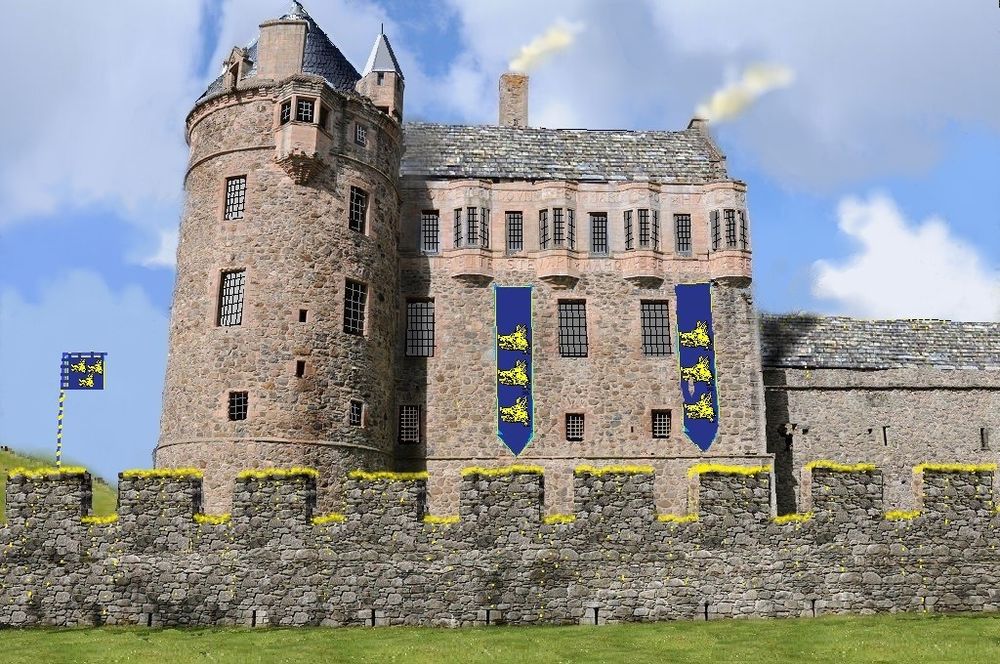Huntly Castle (Strathbogie), Aberdeenshire (Scotland)