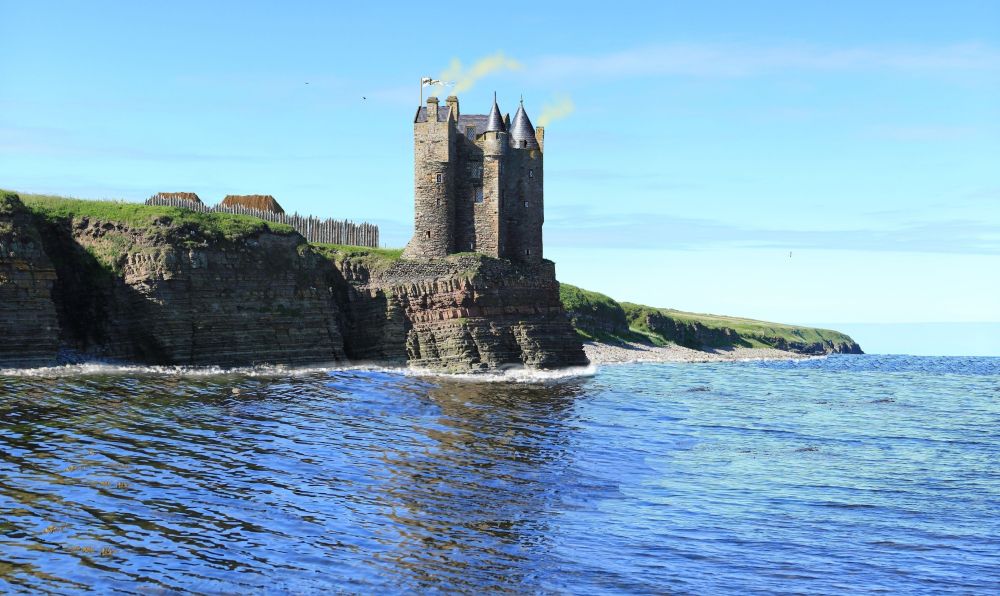 Keiss Castle, Caithness (Scotland)