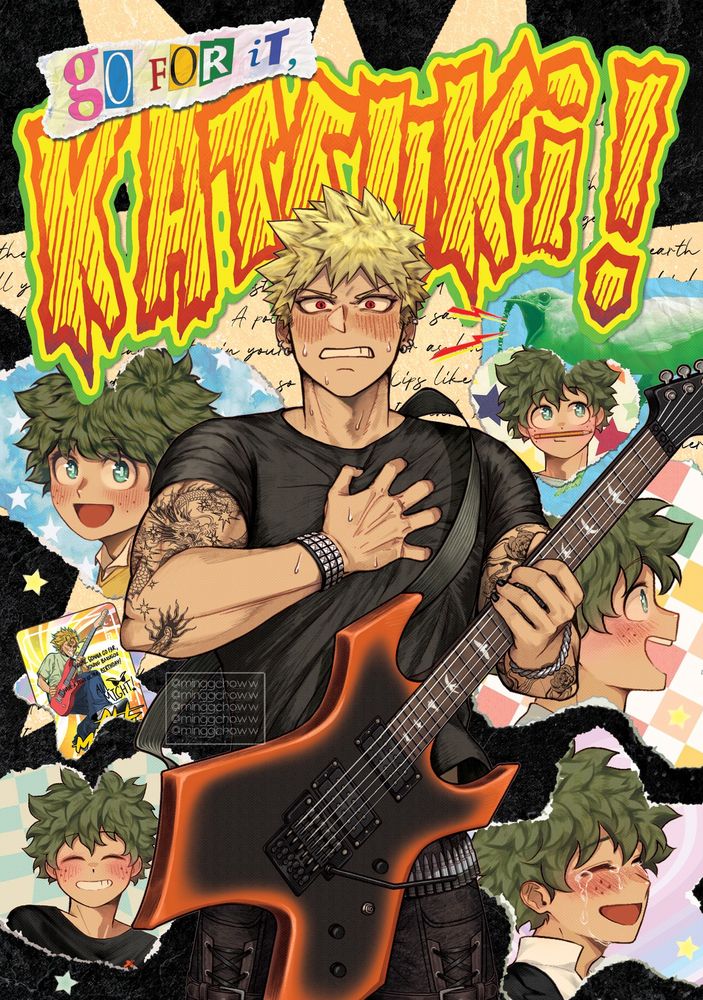 rock star katsuki and lyricist izk