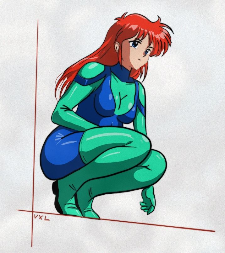 Illustration of an anime girl