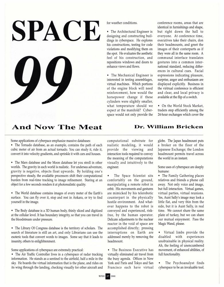 Mondo 2000 Magazine