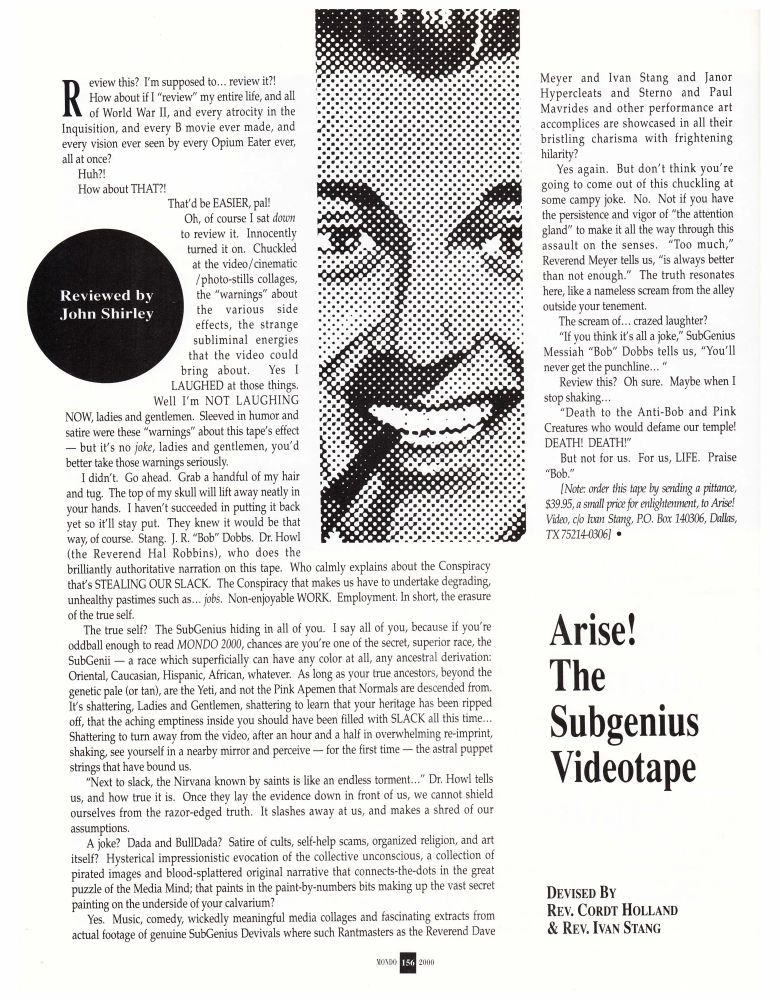 Mondo 2000 Magazine